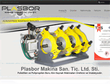 Tablet Screenshot of plasbor.com